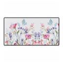 Large Watercolor Floral Desk Mat Customizable