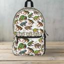  Frog Print Backpack for Kids Teens  Adults, Nature Lovers  and Herpetologists