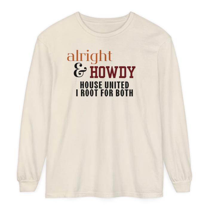 College Rivals Long Sleeve Comfort Colors Tailgate TShirt