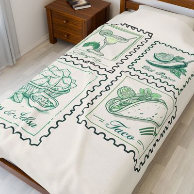 Taco Lovers Minky Blanket