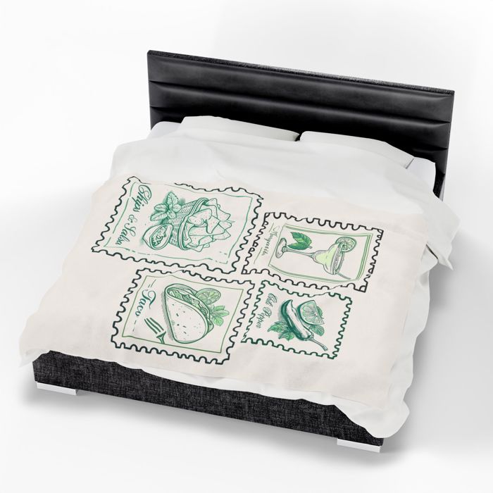 Taco Lovers Minky Blanket