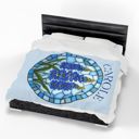  Stained Glass Look Bluebonnet Blanket