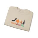  Fall Holidays Embroidered All-in-One  Crewneck Sweatshirt