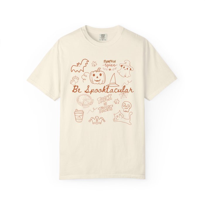 Be Spooktacular Comfort Colors Autumn & Halloween Tshirt