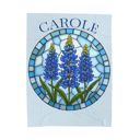  Stained Glass Look Bluebonnet Blanket