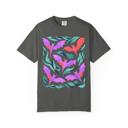  Abstract Halloween Bats Comfort Colors T-shirt