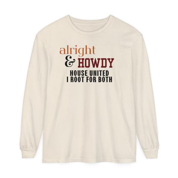College Rivals Long Sleeve Comfort Colors Tailgate TShirt