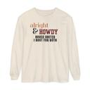 Ivory College Rivals Long Sleeve Comfort Colors Tailgate TShirt