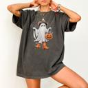 Short Sleeve Small Western Ghost T-Shirt, Comfort Colors Short or Long Sleeve