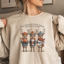  Funny Reindeer Thanksgiving Sweatshirt, Pigskin Latte Crewneck, Football Season Pullover