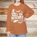  Mahjongg Halloween Comfort Colors Long Sleeve T-Shirt, Spooky Game Night Shirt for Mah Jong Players