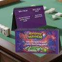  Mahjong Mayhem Game Flipbook, Fun Twists for Every Mah Jongg Hand, Gift for Mahjongg Players and Hosts