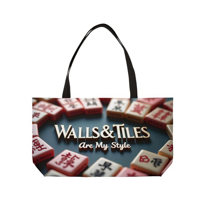 Mah Jongg Custom Carry Bag for Tiles Racks Mat Card and Money Bag