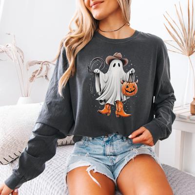 Western Ghost T-Shirt, Comfort Colors Short or Long Sleeve