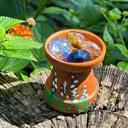  Bee Watering Stations 3 Sizes, Hand Painted Pollinators Water Fountains