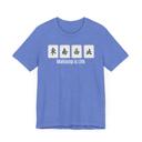 Royal Blue Mah Jongg Players 4-Tile Tshirt