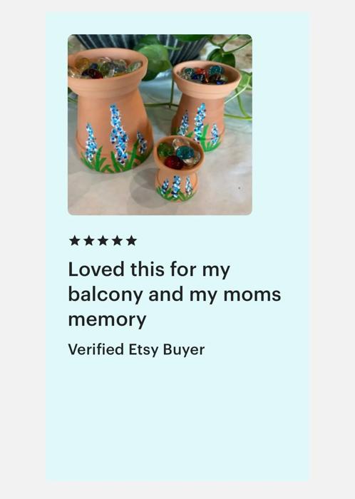 Bee Watering Stations 3 Sizes, Hand Painted Pollinators Water Fountains