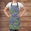  Texas Bluebonnets Apron for Foodies and Grill masters