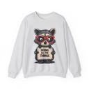  Stressed Out Raccoon Crewneck Sweatshirt