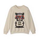  Stressed Out Raccoon Crewneck Sweatshirt