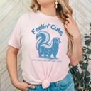  Cute Skunk Short Sleeve Tee