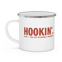  Custom Texas Tech Enamel Mug, Personalized College Grad Gift, Choose Your School