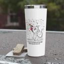  Mah Jongg Travel Mug Dragon Flowers Wind with Custom Name 