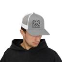  Custom Dog Breed Embroidered Trucker Hat, Trendy Offset Embroidery 