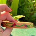  Butterfly Watering Station Hand Painted Terra Cotta Bee Waterer with Ladybug Design