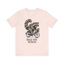 Soft Pink Raccoon and Squirrel Best Friends Shirt
