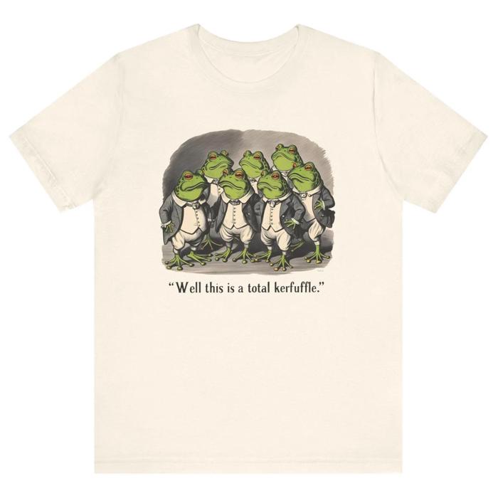 Vintage-look Toad in Tux Graphic Tee