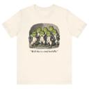 Natural Vintage-look Toad in Tux Graphic Tee