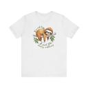 Ash Funny Sloth Shirt, Im Not Lazy I Just Like Doing Nothing Tee