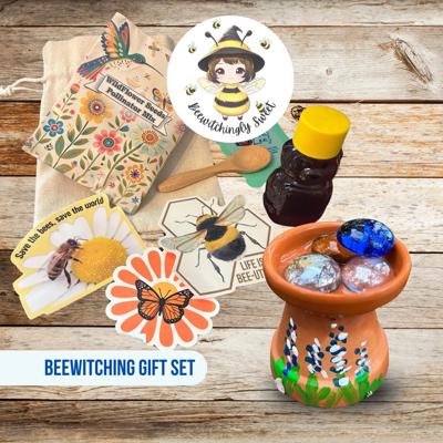BeeWitching Gift Package, Done For You Halloween Honeybee Gift Set