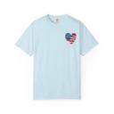  Patriotic USA Comfort Colors Front & Back Print T-shirt