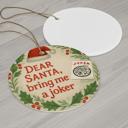  Mah Jongg Christmas Ornament,Funny Xmas Holiday Keepsake