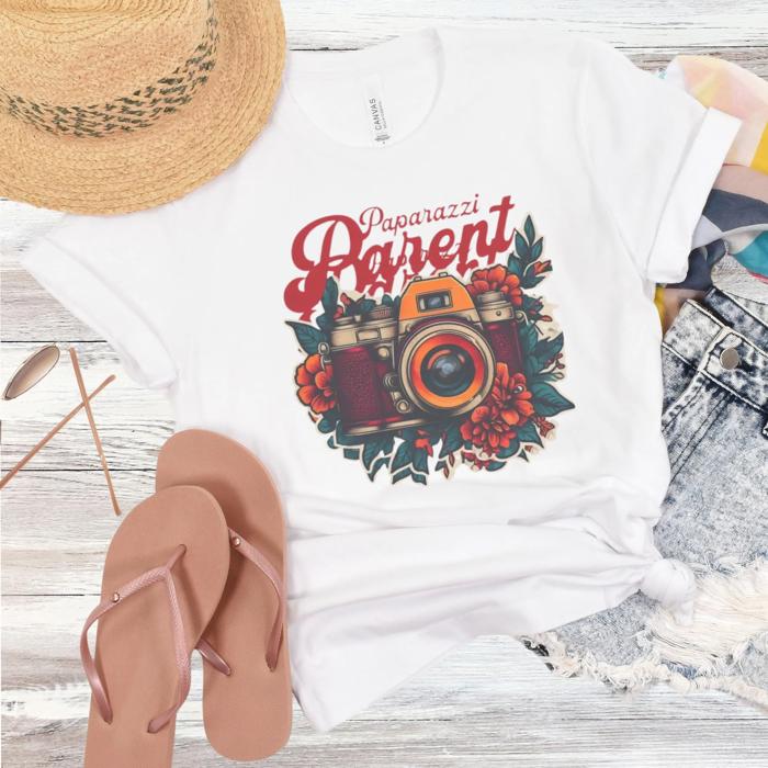 Paparazzi Parent Funny Family Photographer T-Shirt
