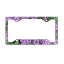  Purple Lantana License Plate Frame