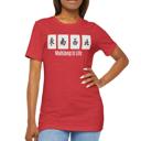  Mah Jongg Players 4-Tile Tshirt