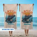  Later Gator Striped Beach Towel