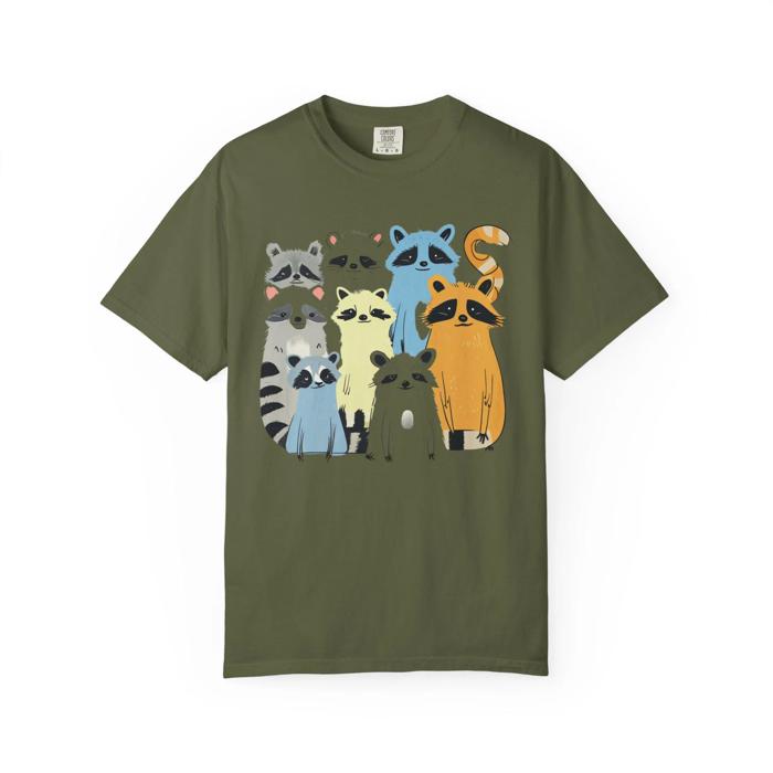Raccoon Gang Comfort Colors T-shirt