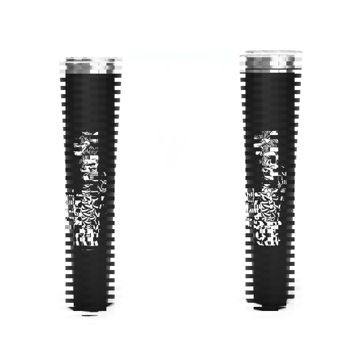 Mahjongg Travel Mug "Still Waiting for a Joker" 22oz Stainless Steel 