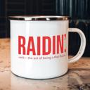  Custom Texas Tech Enamel Mug, Personalized College Grad Gift, Choose Your School
