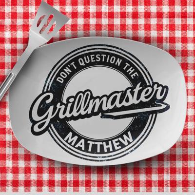 Grillmaster Custom Serving Platter