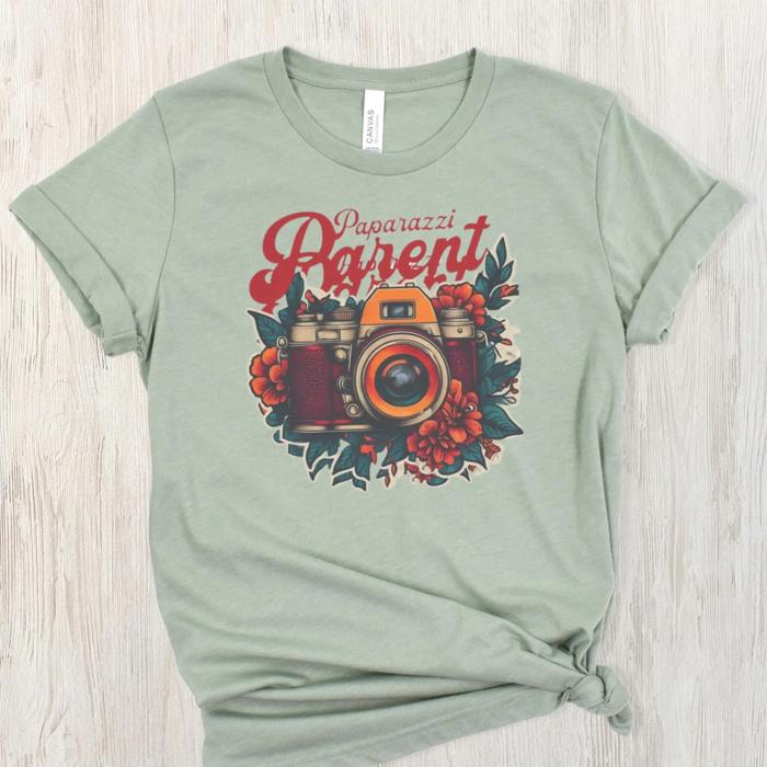 Paparazzi Parent Funny Family Photographer T-Shirt