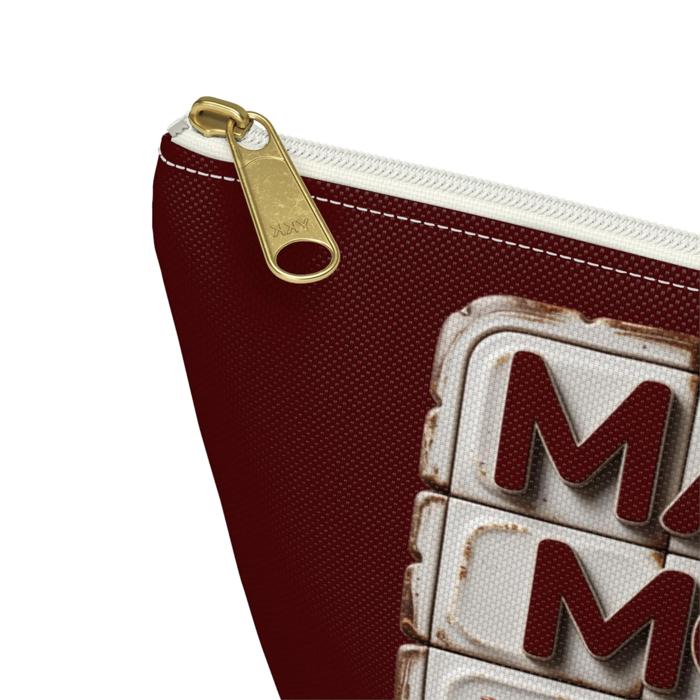 Mahj Mom Mah Jongg Accessory Pouch, Makeup Case, Travel Accessory