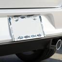  Blue Fishes License Plate Frame