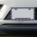 Lavender Moth License Plate Frame