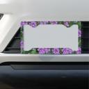  Purple Lantana License Plate Frame
