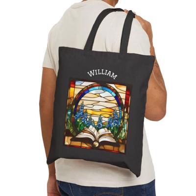 Reader Custom Cotton Canvas Tote Bag